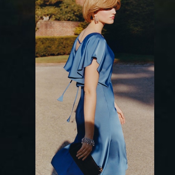 Anthropologie Sachin & Babi Ruffled Maxi Dress - Picture 2 of 3